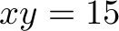 xy=15